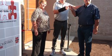 FUNDACIÓN CONSTRUIRNOS ENTREGÓ UN PLAN CASA SOLIDARIA EN LA CIUDAD DE MORTEROS