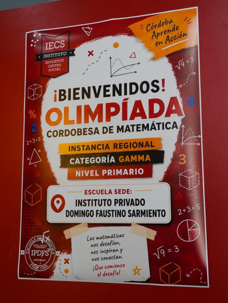 SE REALIZÓ LA INSTANCIA REGIONAL DE LAS OLIMPIÁDAS MATEMÁTICAS EN EL INSTITUTO SARMIENTO